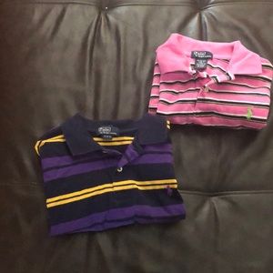 BOys size 10-12 Polo short sleeve shirts 👕